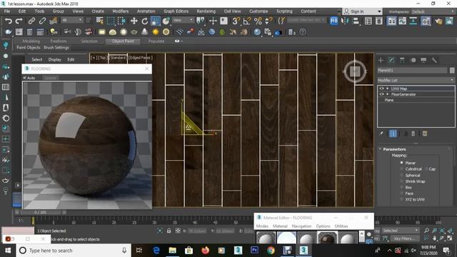 3DS MAX + FLOOR GENERATOR + CORONA RENDER смотреть онлайн