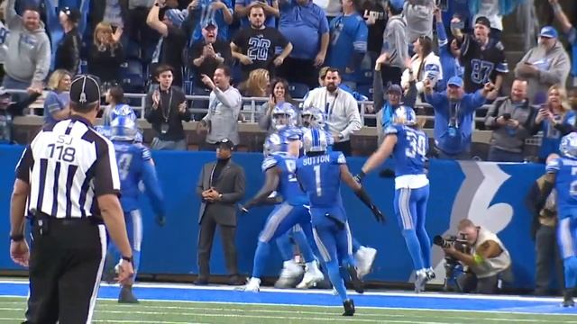 Aidan Hutchinson strip sacks Justin Fields to complete Lions comeback смотреть онлайн