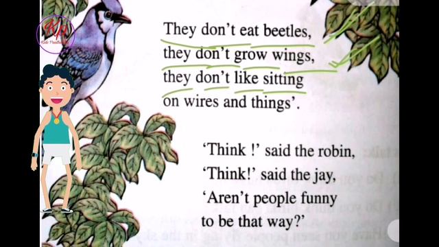 BIRD TALK | English Poem | NCERT | SCERT | CLASS V | смотреть онлайн