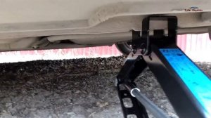 Куда ставить домкрат на КИА РИО 4, KIA RIO X-Line и Hyundai Solaris