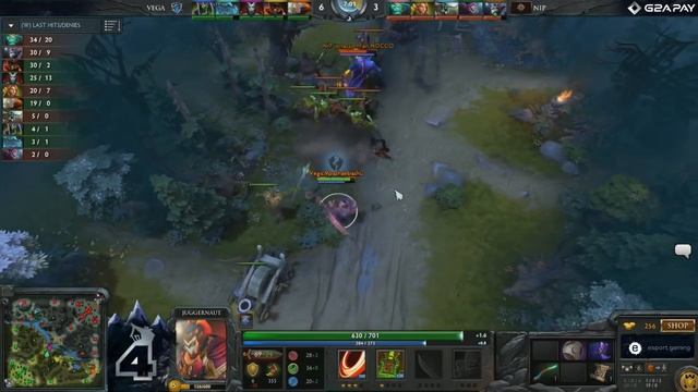 Vega Squadron Vs NiP - Game 1 - Summit 4 EU - GoDz & Fogged