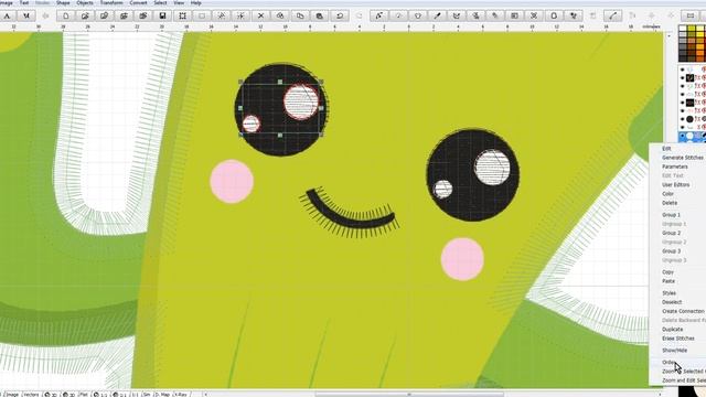 Embird Tutorial: Digitize A Kawaii Cactus Applique Design смотреть онлайн