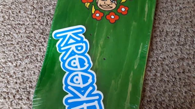 'Krooked' Gonz Sweatpants skateboard deck...Mark Gonzales. смотреть онлайн