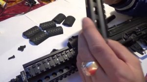 Обзор  RIS цевья для страйкбольного АК -74М / Overview aluminum RIS foregrip for airsoft AK -74M