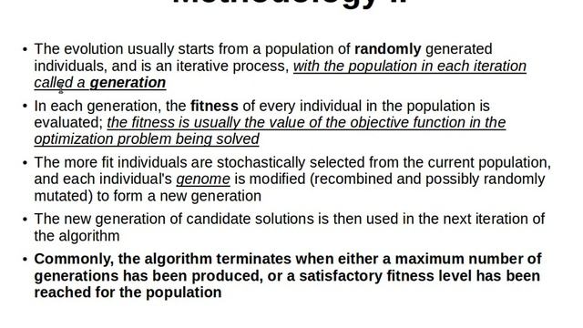 Genetic Algorithms 2/30: the Methodology of a Genetic Algorithm смотреть онлайн
