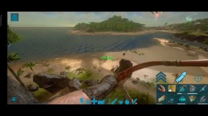 ARK mobile | Survival on dinosaur island (no bugs, hacks, God) | Tame Triceratops