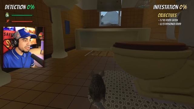محاكي الفار : جربت حياة الفئران | Rat Simulator 😂🐀 !! смотреть онлайн