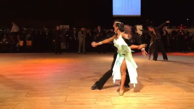Artem Rybalkin - Larisa Zueva Dutch Open Assen Holland 2015 rumba 1 round смотреть онлайн