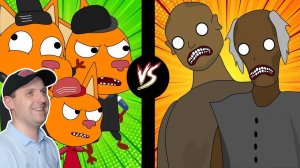 Три Гопа против Бабки Гренни часть 2 | Мульт пародия