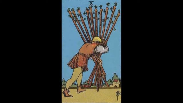 10 of Wands in Tarot смотреть онлайн