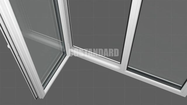 uPVC Window 3D Animation / 1920x1080 / 1min / WDS 8S смотреть онлайн