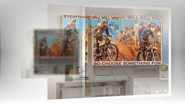 BEAUTIFUL Motocross everything will kill you so choose something fun poster смотреть онлайн