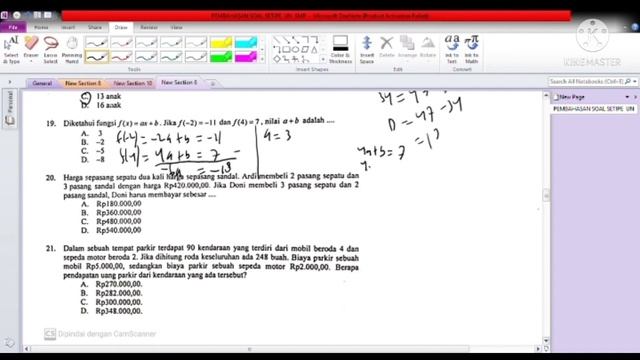 Pembahasan Soal Setipe UN SMP | Part 1