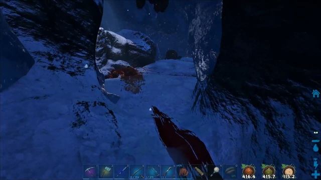 ICE CAVE ADVENTURE! OP LOOT DROPS AND ICE WORM ATTACK! - Ark: RAGNAROK [DLC Gameplay E38] смотреть онлайн