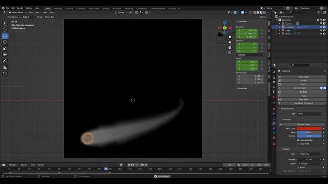 Blender 3.4 Hidden Features: Dynamic Paint...What the heck is it? What can i do with it? смотреть онлайн