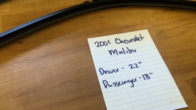 🚗 🚕 2001 Chevy Malibu Wiper Blade Replacement Size 🔴 смотреть онлайн