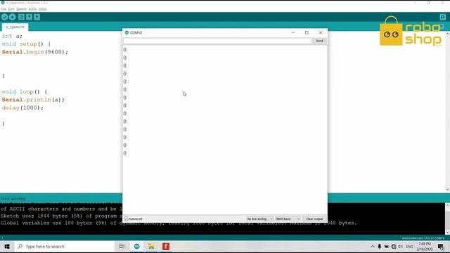 Robototexnika Darslari; Arduino Dars 5-qism O'zgaruvchi; Уроки по робототехника-Ардуино @roboshopuz