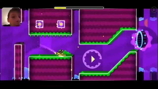 Прошёл Electrodynamix. Geometry dash смотреть онлайн