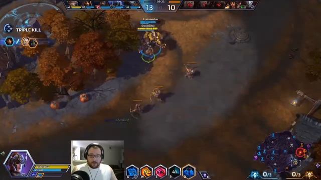 Heroes of the Storm (Cassia Build) - Q AoE Build смотреть онлайн