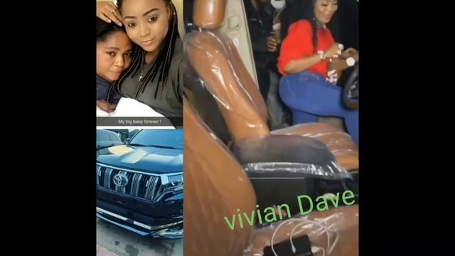 Regina Daniels Suprised Her Mother With A Car,on Her Birthday.Rita Daniels In Tears.