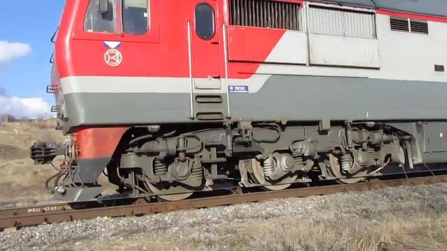 ТЭП70БС-205 следует резервом по перегону Волгодонская-Цимлянская смотреть онлайн