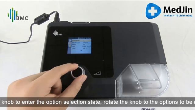 Mở hộp và hướng dẫn sử dụng máy trợ thở BMC RESmart BiPAP, CPAP G2S смотреть онлайн