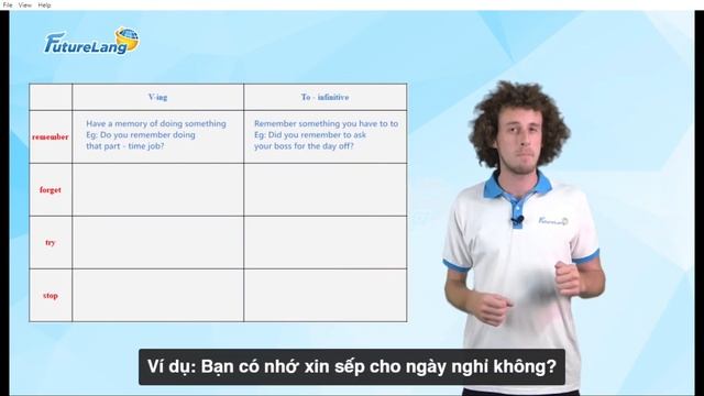 Verb + to infinitive Verbs + V ing смотреть онлайн