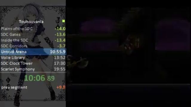 Touhouvania - Scarlet Symphony Speedrun (19:35.15 RTA) смотреть онлайн