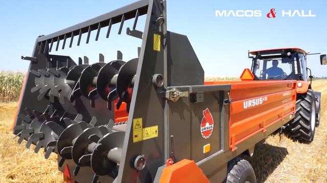 Remorca imprastiat - sarcina utila 4,5 t смотреть онлайн