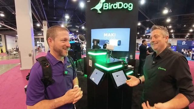 Birddog X1 And Makai Cameras At NAB 2024
