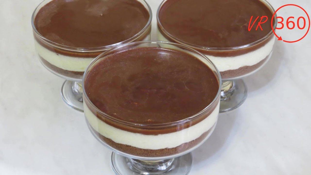 BIRD'S MILK Cake IN A GLASS ПТИЧЬЕ МОЛОКО Торт в СТАКАНЕ, ПРОСТО ТАЕТ во РТУ / CoffinDance / VR 360°