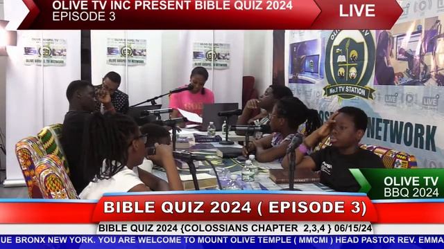 OLIVE TV INC ,,,,, BIBLE QUIZ 2024 EPISODE 3 смотреть онлайн