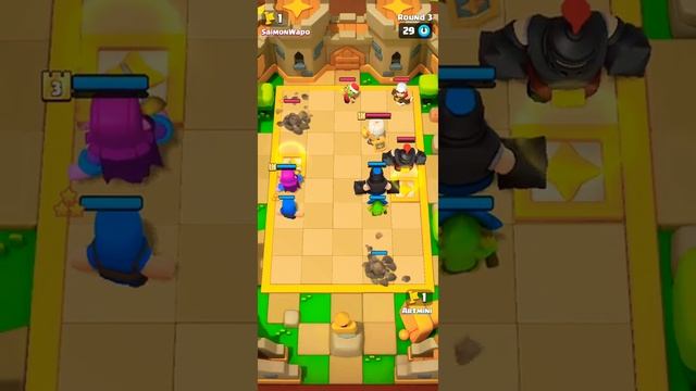 😱играю 3 катки в дуэли в клэш мини😱 смотреть онлайн
