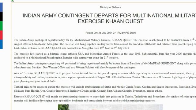 Operation KHAAN QUEST 2024 смотреть онлайн