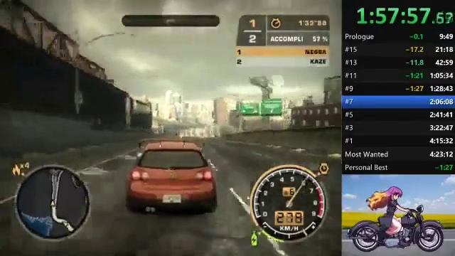 NFSMW Speed Run [2]