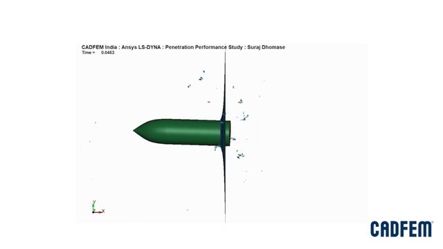 Simulation & Analysis of Projectile Penetration Performance on Various Target Materials using LSDYN смотреть онлайн