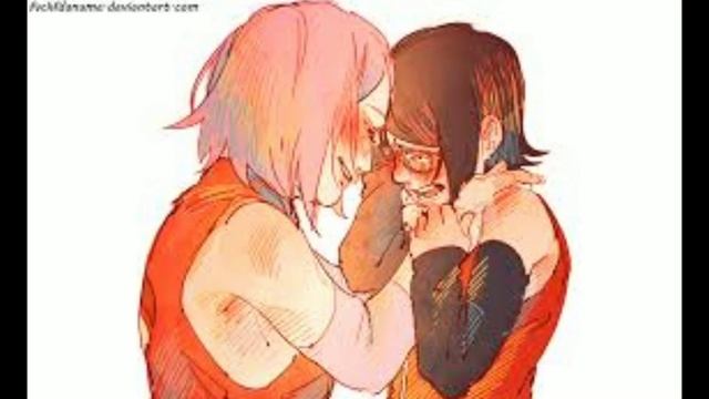 🎵 Contigo 🎵 ❤️ Sakura & Sarada 💓. 🎶 Maite Perroni 🎶 смотреть онлайн