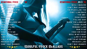 Emotional Slow Rock Ballads 70s, 80s - Deluxe & Cozy Rock Mood for Mental Relaxation