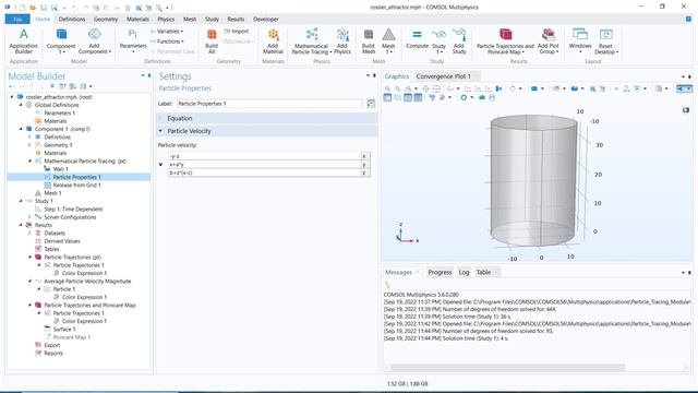 Mathematical Particle Tracing Module in COMSOL #Mfpt #COMSOL #research смотреть онлайн