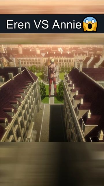 Eren VS Annie😱 Attack on Titan смотреть онлайн