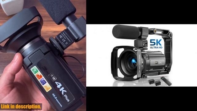 Buy Video Camera 2024 | 5K Video Camera Camcorder, 48MP UHD Wifi IR Night Vision Vlogging Camera fo смотреть онлайн