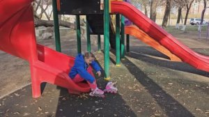 В такое просто невозможно поверить! В осеннем ПАРКЕ Кира увидела #кира