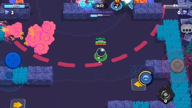 Выполнил квесты с бойцами Биби, Поко, Ворон в режиме Осады открыл три ящика в BRAWL STARS смотреть онлайн