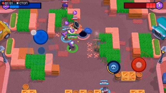 Brawl Stars - Gameplay Walkthrough 1- part Shelly : Gem Grab (iOS, Android) смотреть онлайн