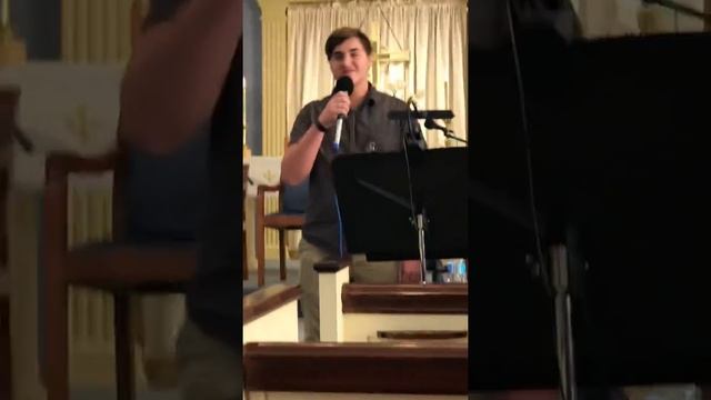 “Sound of Silence” cover at First Congregational Church of Christ in Gaylord, MI смотреть онлайн