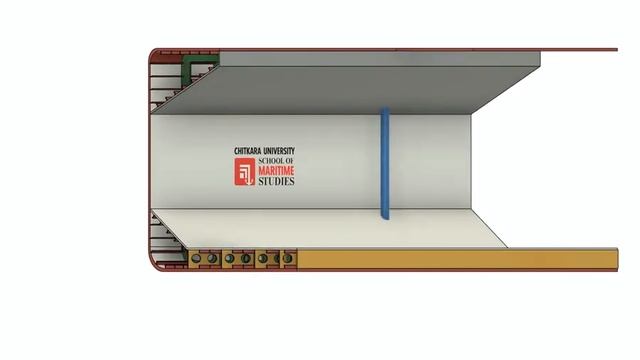 Bulk Carrier Cross Sectional Construction - B.Sc. (Nautical Science) - Chitkara University