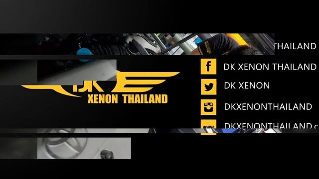 TOYOTA CAMRY 2007-2011 ไฟหน้าแต่ง โคมโปรเจคเตอร์ วงแหวน LED XENON BY DK Xenon смотреть онлайн