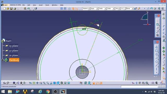Catia V5 Tutorial || How to Make a chain Sprocket in Catia V5 смотреть онлайн