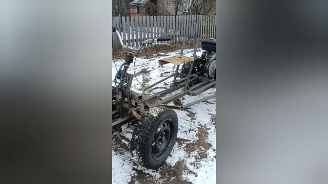 баги- квадроцикл поменял руль на мотоциклетный