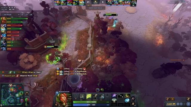Windranger Dota 2 Gameplay Miracle with 20 Kills and Crystallis смотреть онлайн